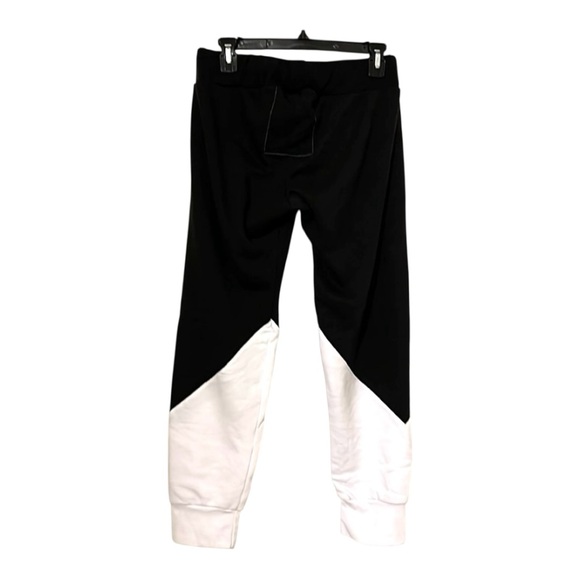 Aviator Nation Glider Black & White Color Block Joggers Women’s Medium - Picture 15 of 16